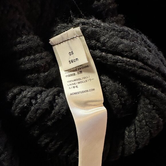 Acne Studios Large Face Logo Beanie - Picture 5 of 5